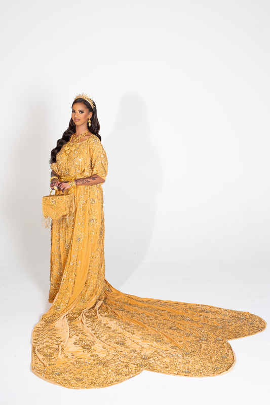 TOUCAN GOLD SOMALI BRIDAL DIRAC SET