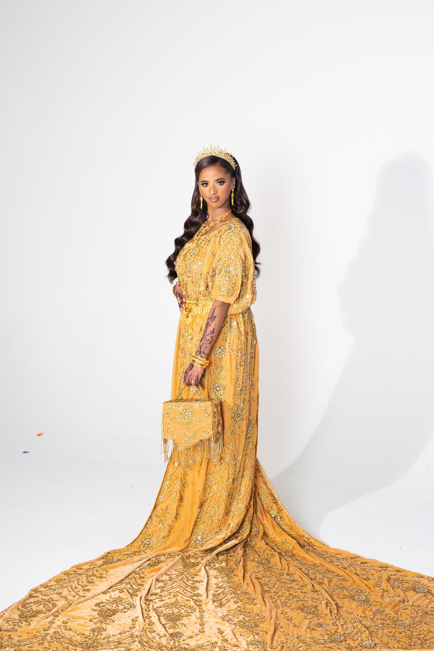 TOUCAN GOLD SOMALI BRIDAL DIRAC SET