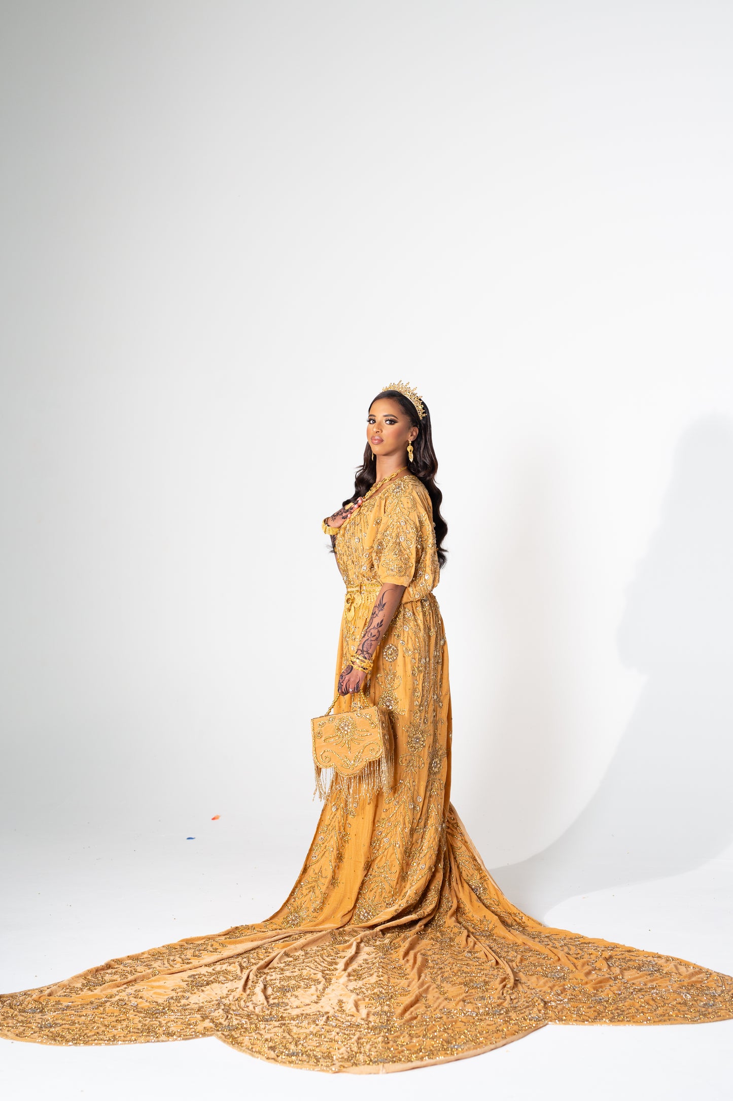 TOUCAN GOLD SOMALI BRIDAL DIRAC SET