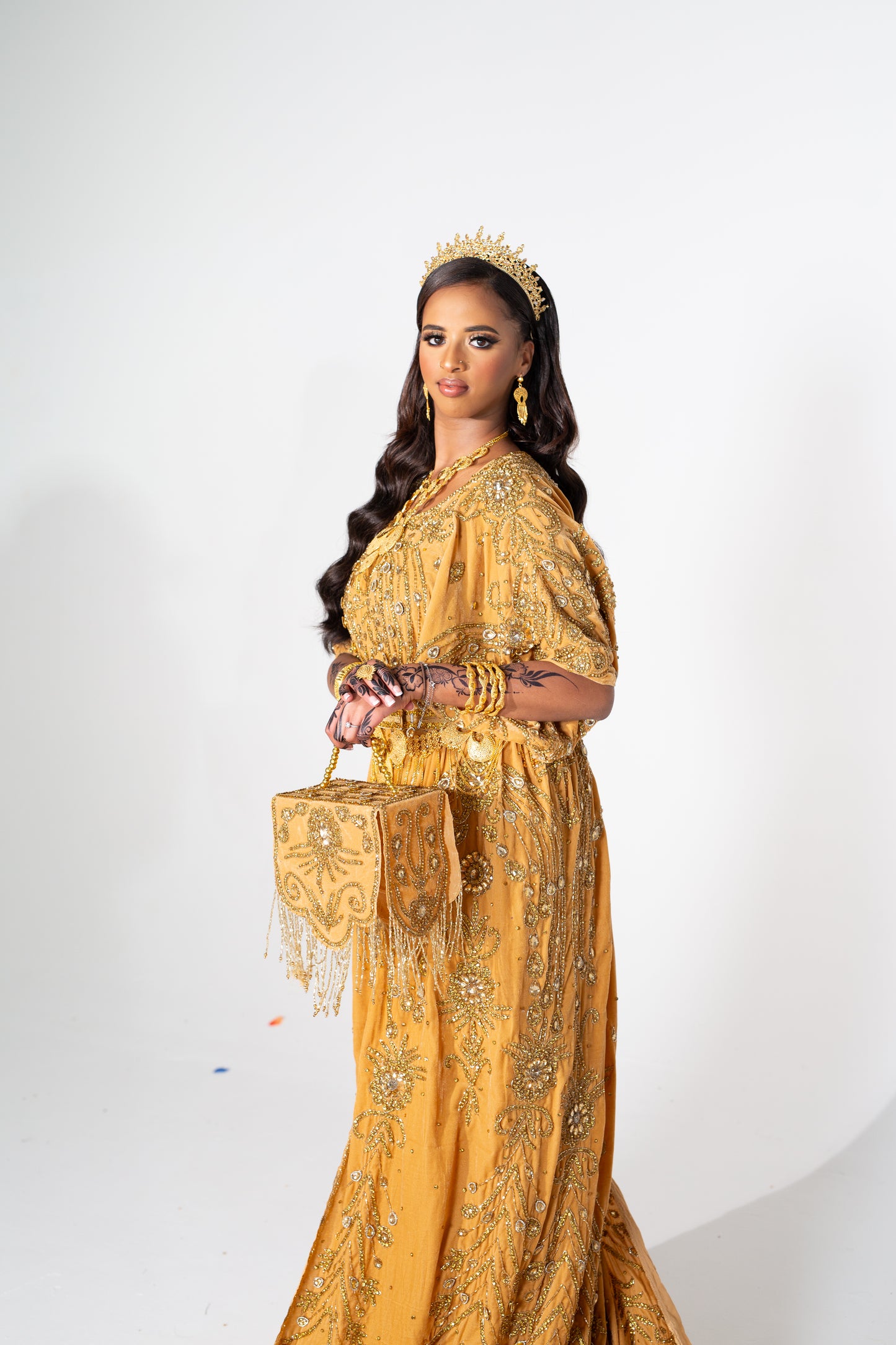 TOUCAN GOLD SOMALI BRIDAL DIRAC SET