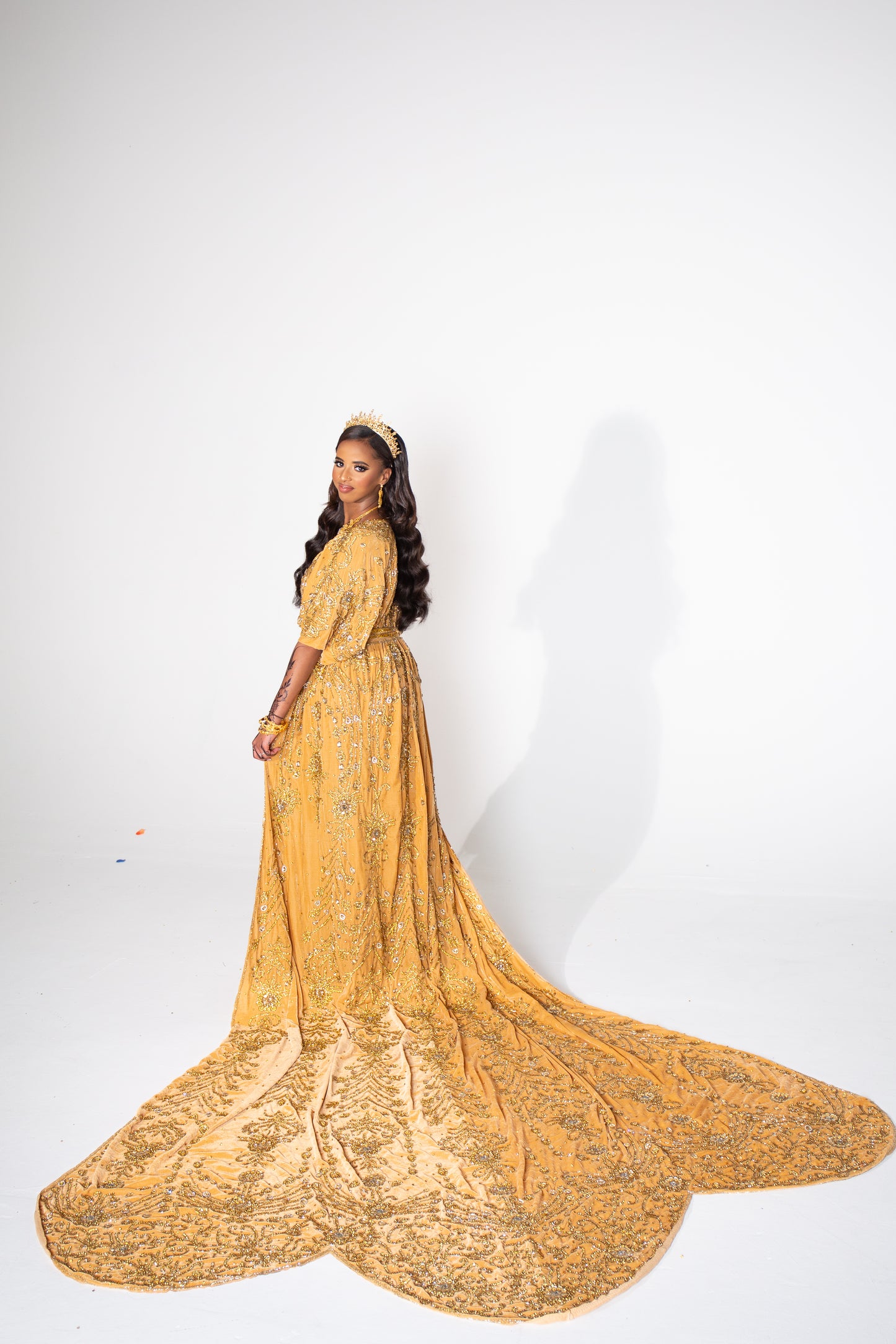 TOUCAN GOLD SOMALI BRIDAL DIRAC SET