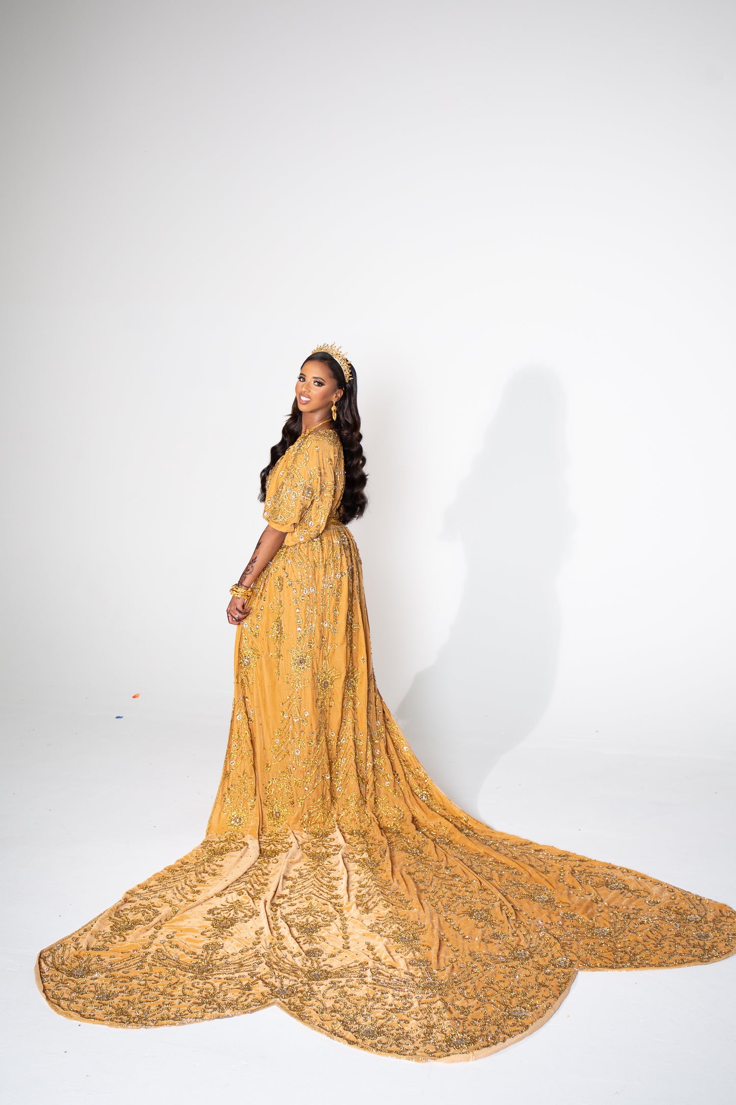 TOUCAN GOLD SOMALI BRIDAL DIRAC SET