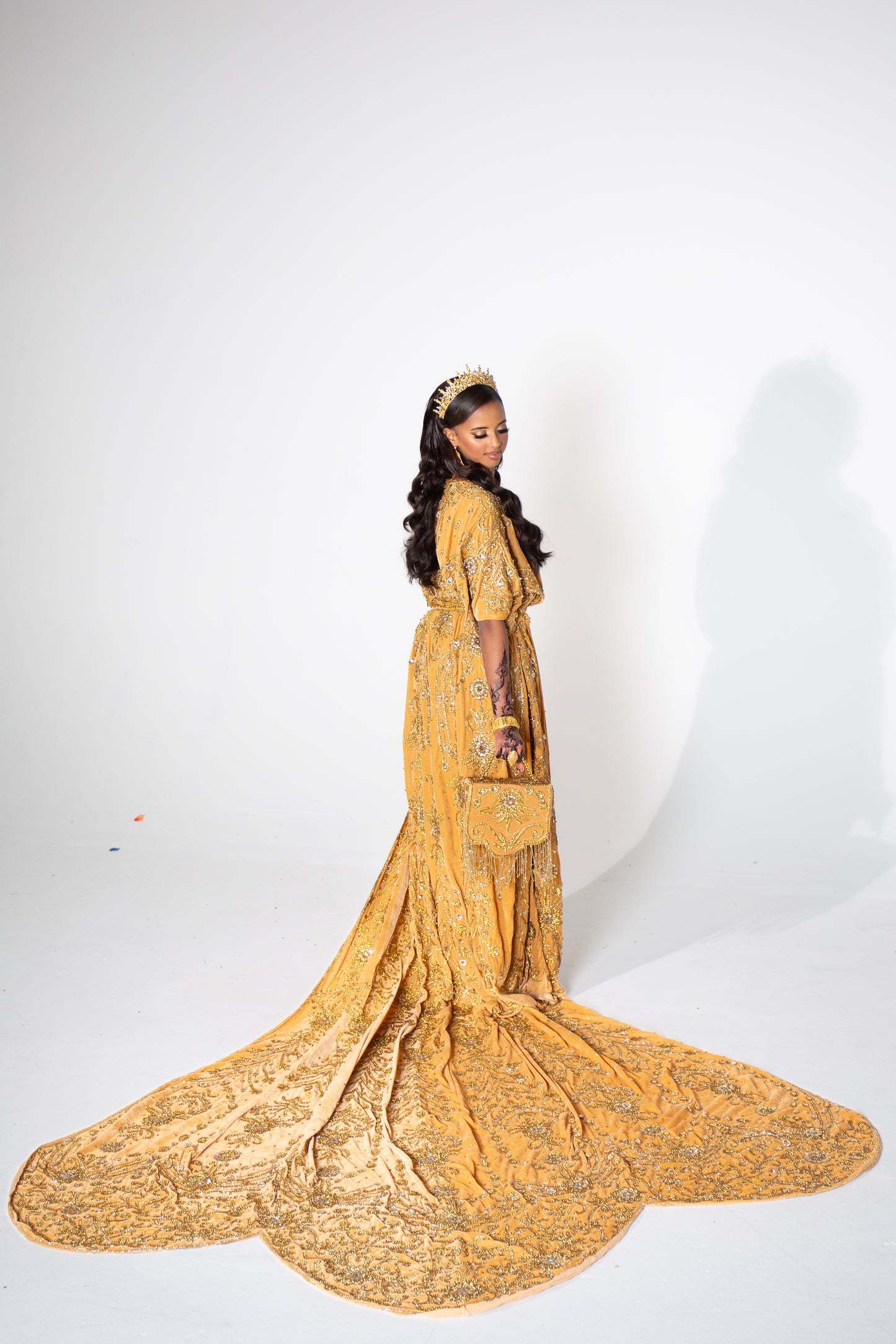 TOUCAN GOLD SOMALI BRIDAL DIRAC SET