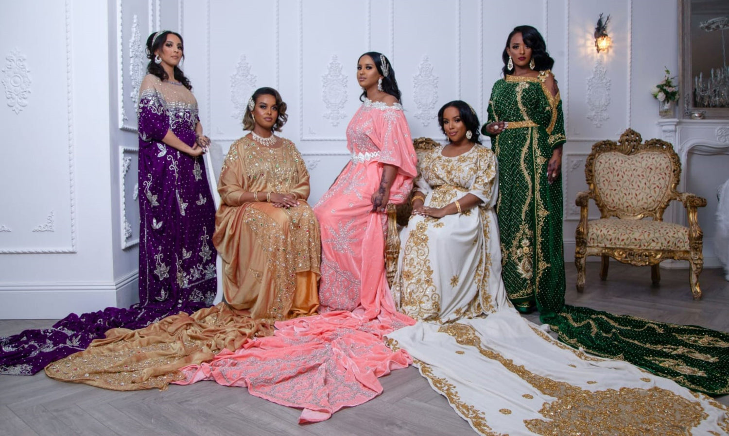 Somali Bridal Dirac Sets – RM Couture