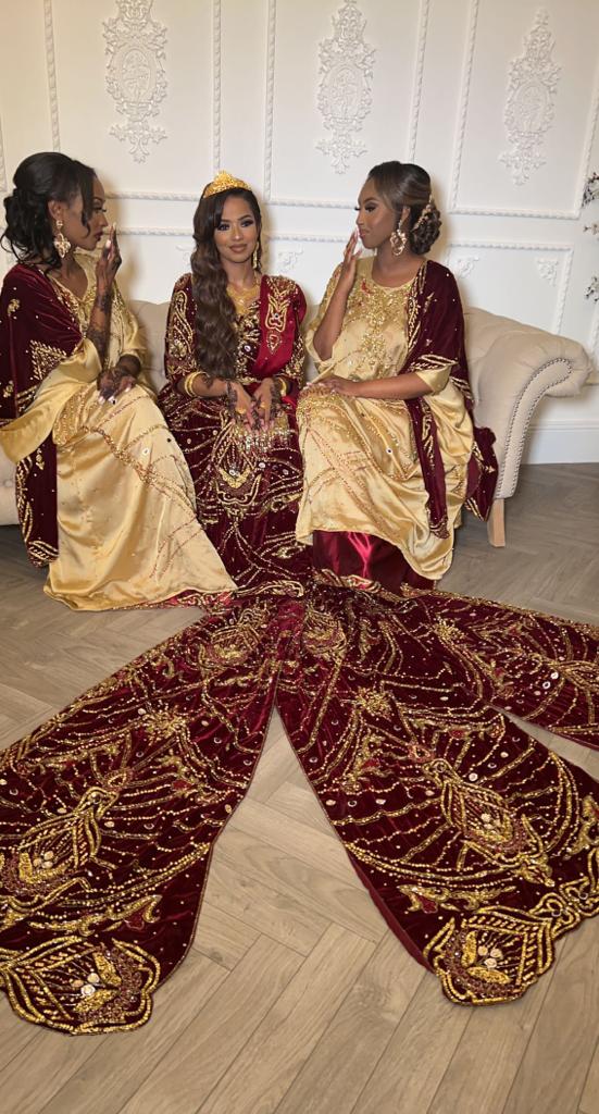 Atfa Velvet Somali Bridal Dirac