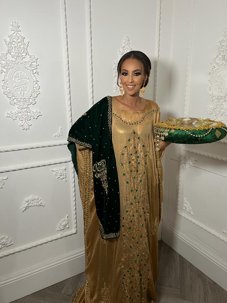 Somali dirac Set Bridesmaid