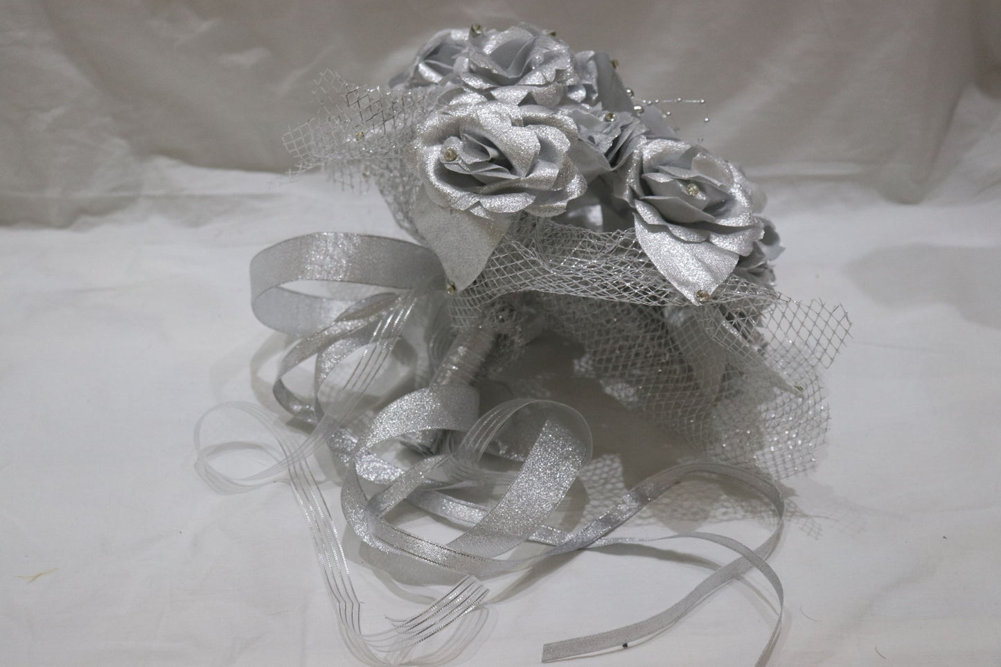 Silver Round-Shaped Bouquet