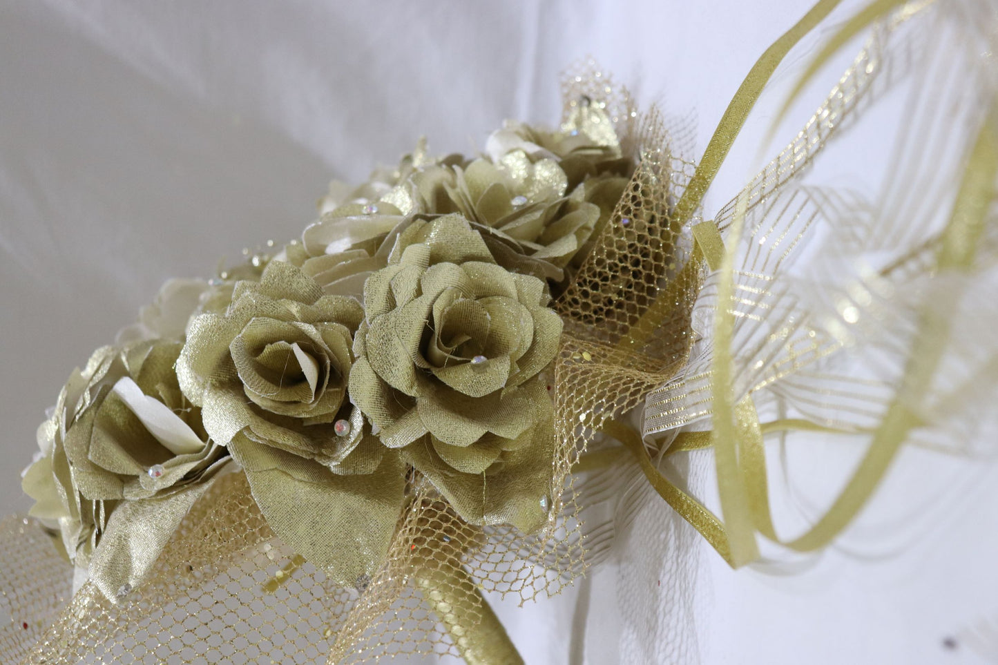 Gold Round-Shaped Bouquet