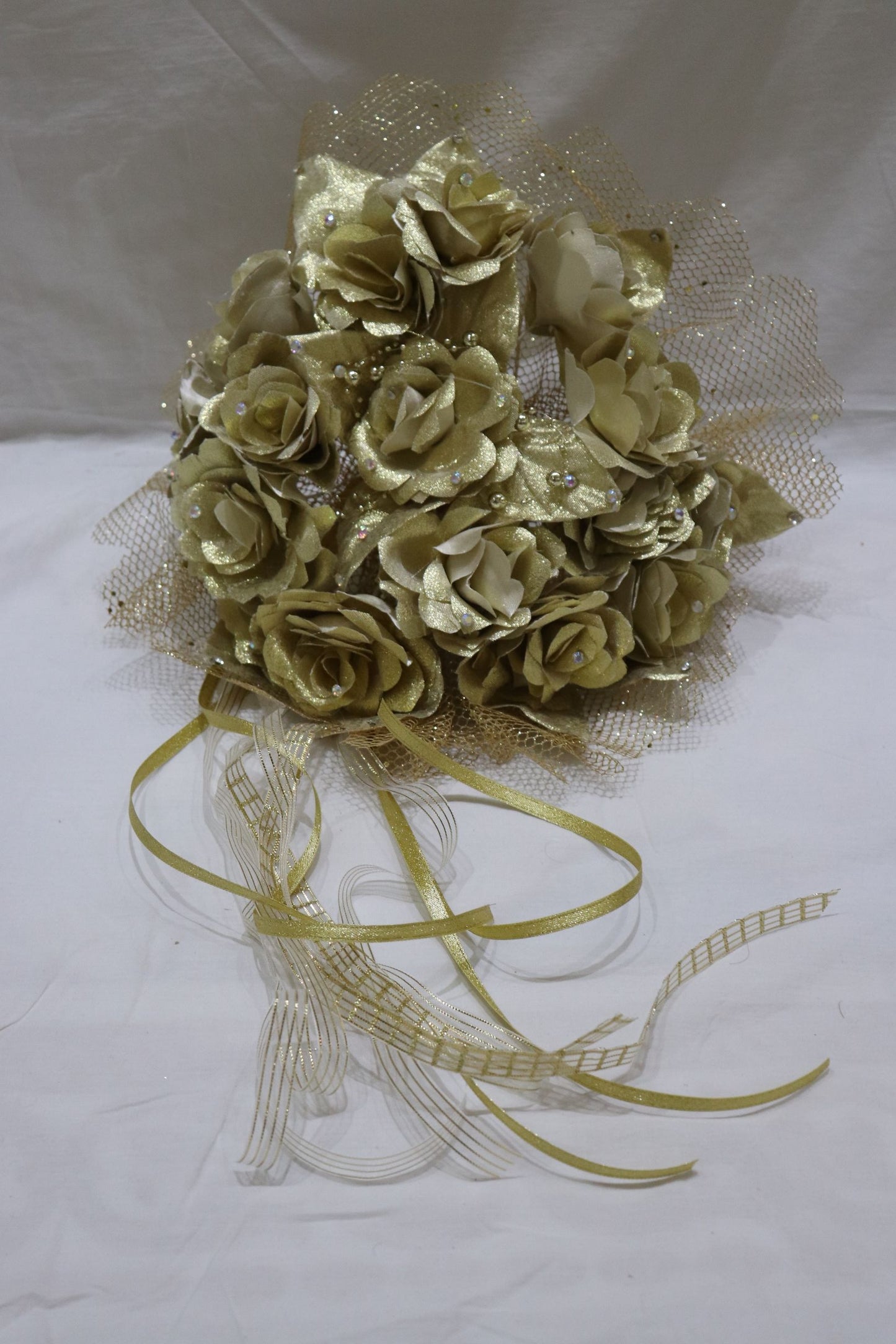 Gold Round-Shaped Bouquet