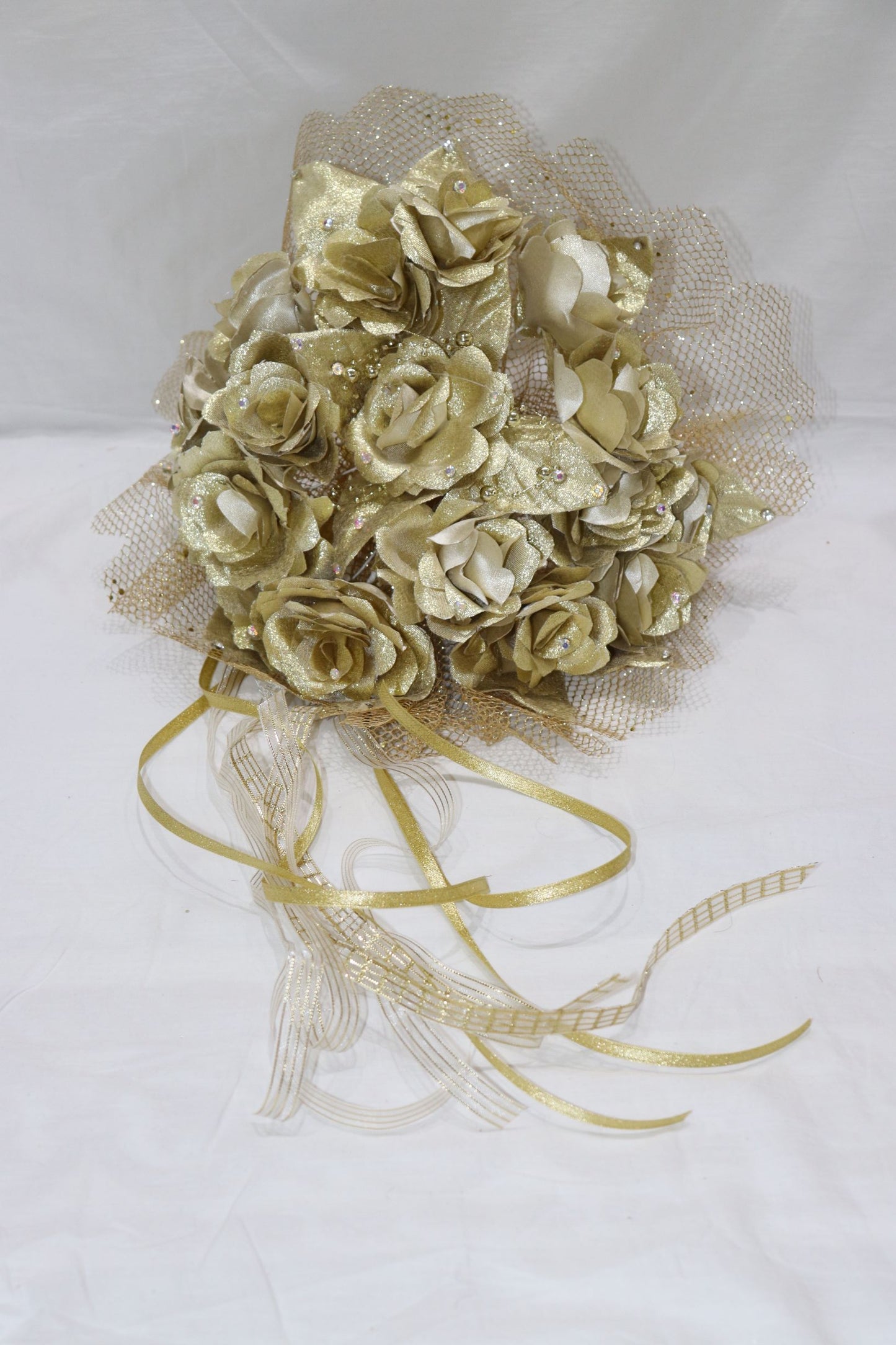 Gold Round-Shaped Bouquet