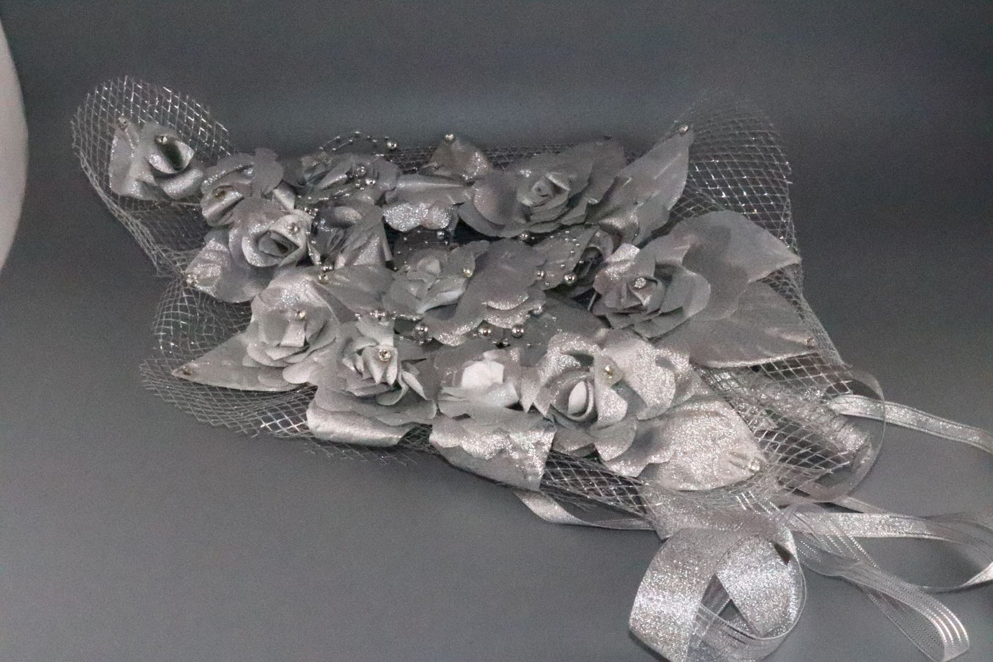 Silver Shield-Shaped Bouquet