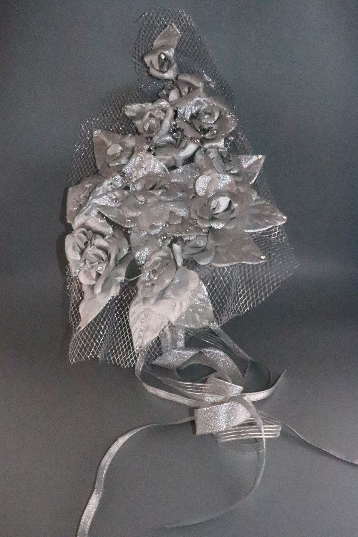 Silver Shield-Shaped Bouquet