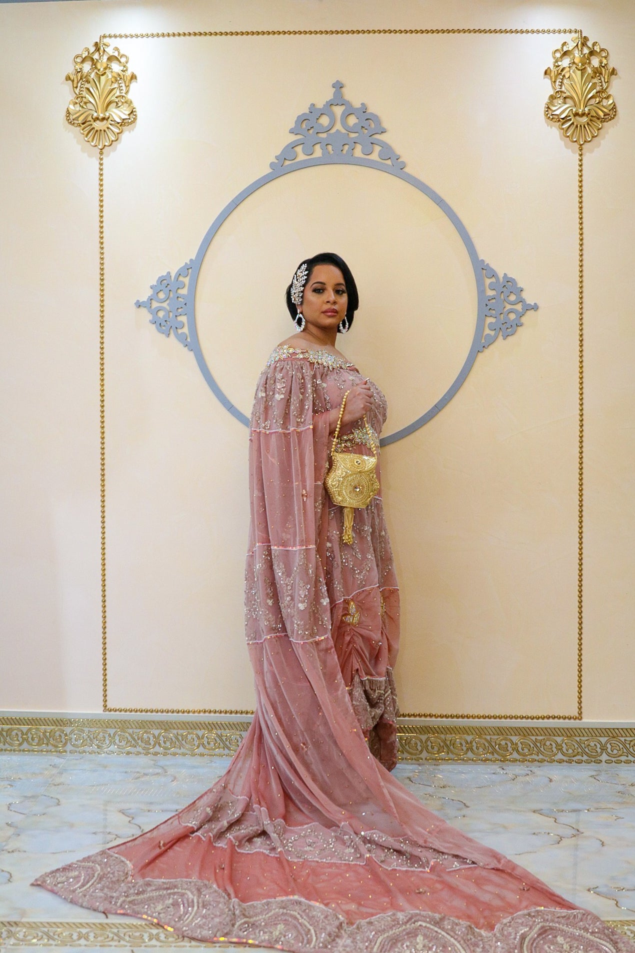 Somali Bridal Dirac Pastel