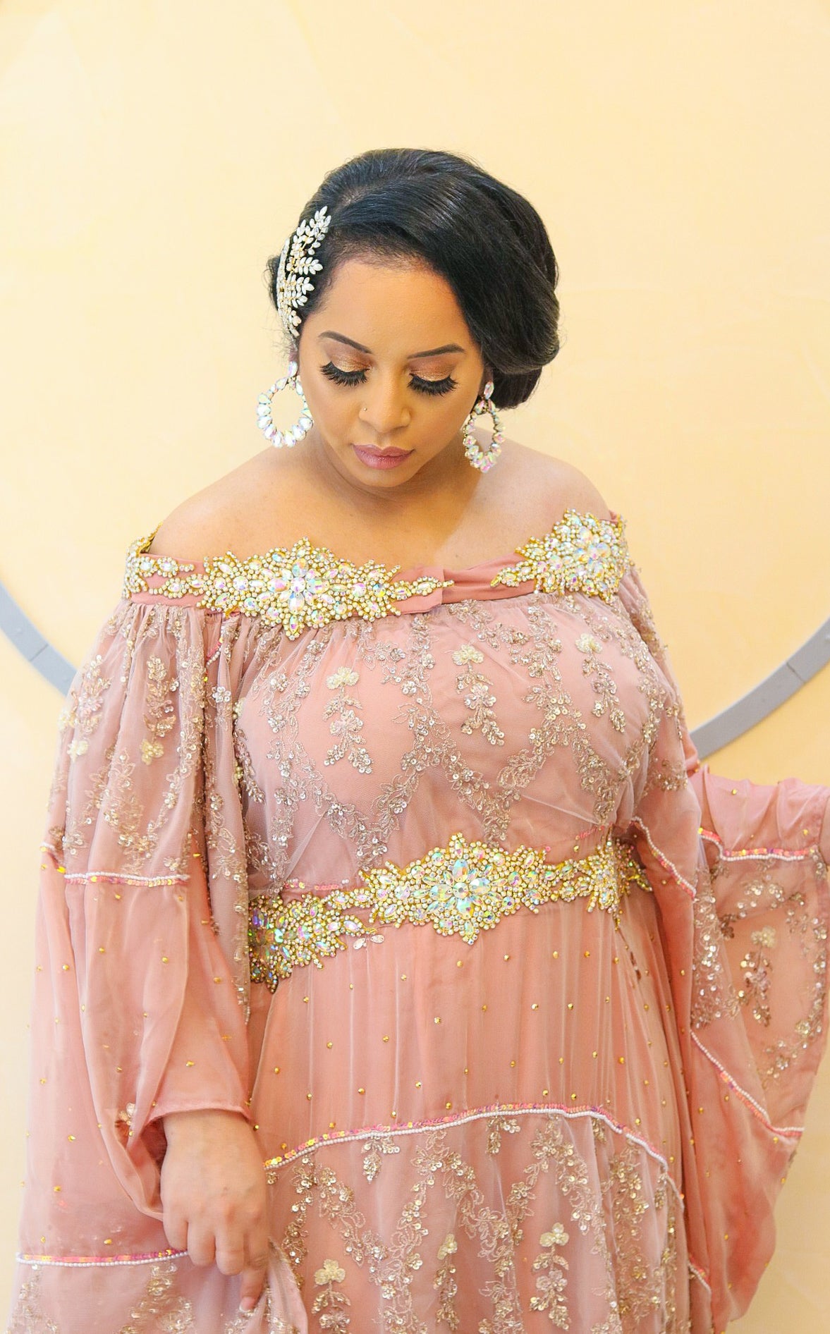 Somali Bridal Dirac Pastel