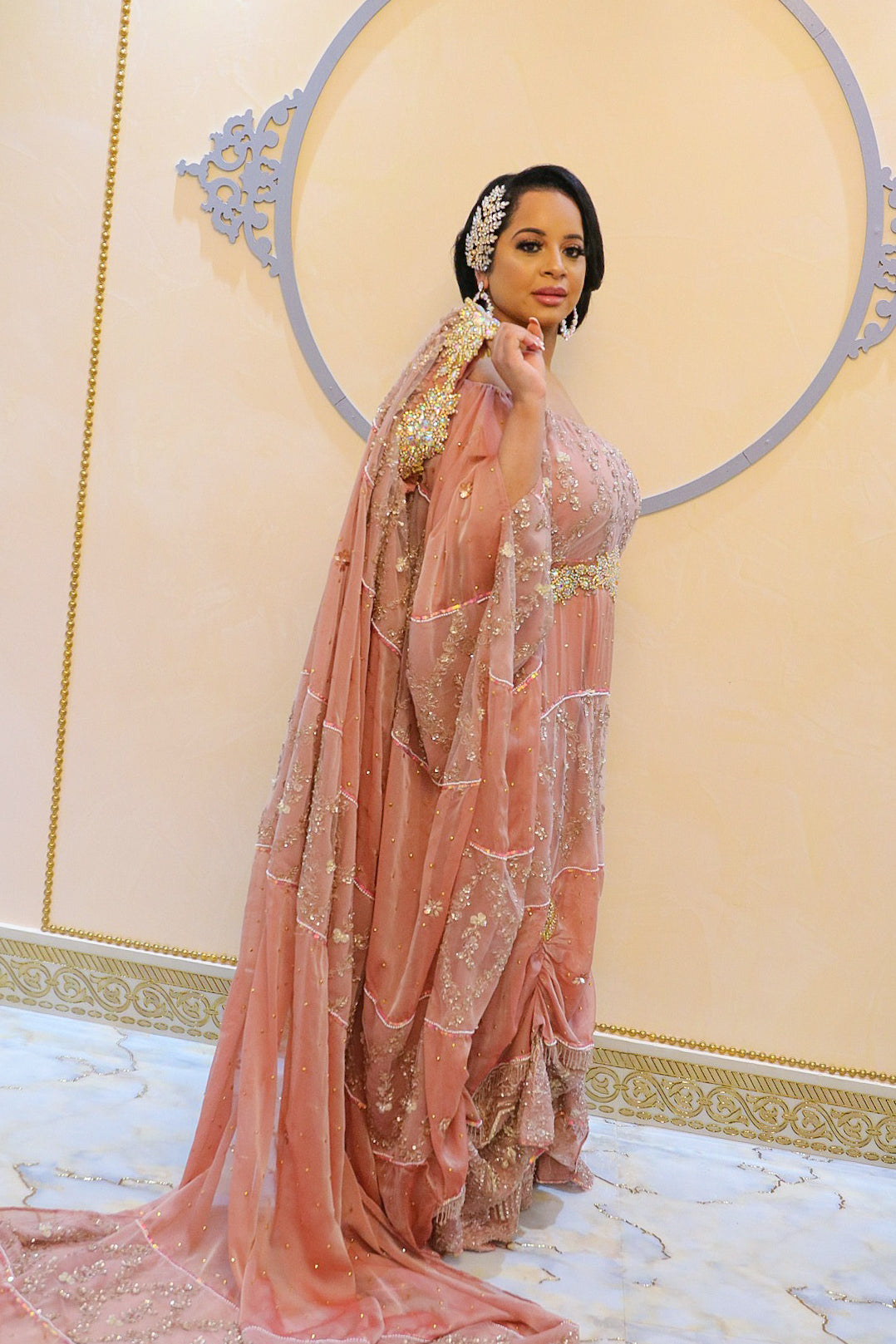 Somali Bridal Dirac Pastel